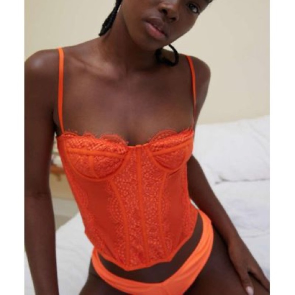 Urban Outfitters Out From Under Modern Love Corset